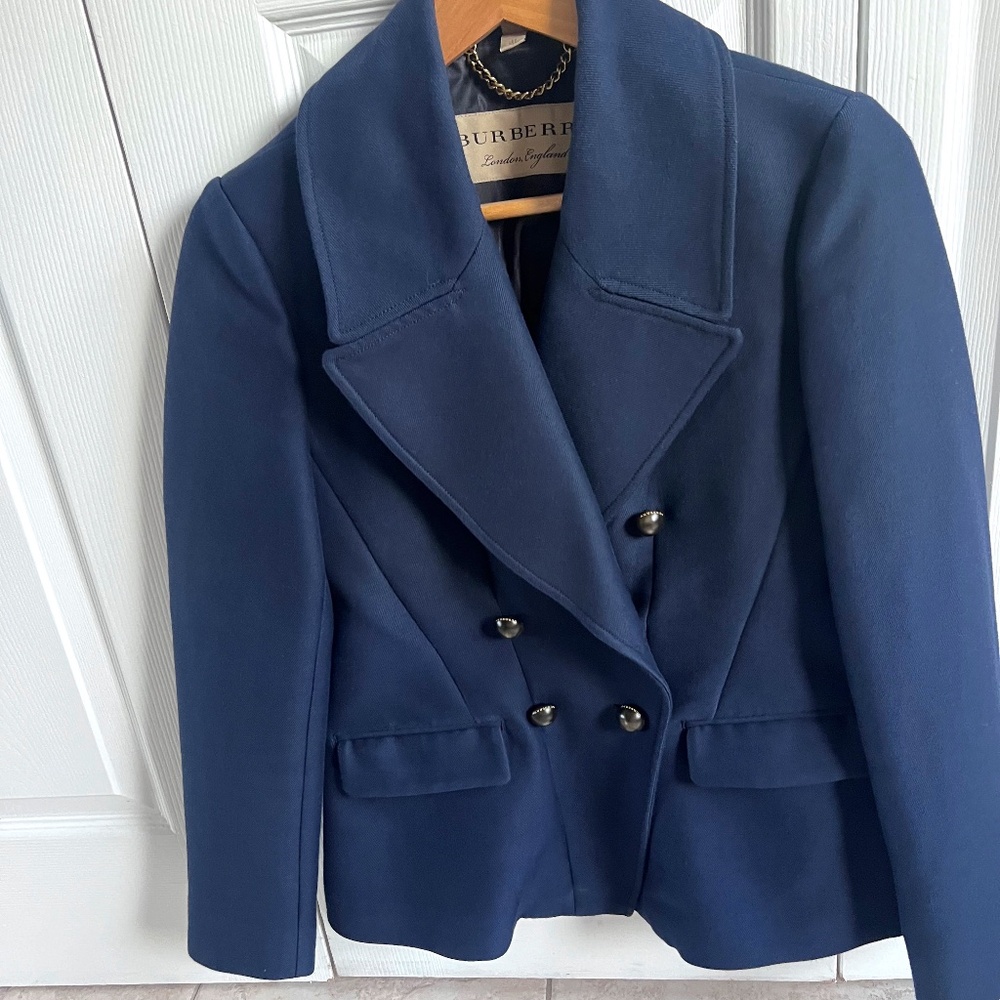 Burberry Navy Jacket